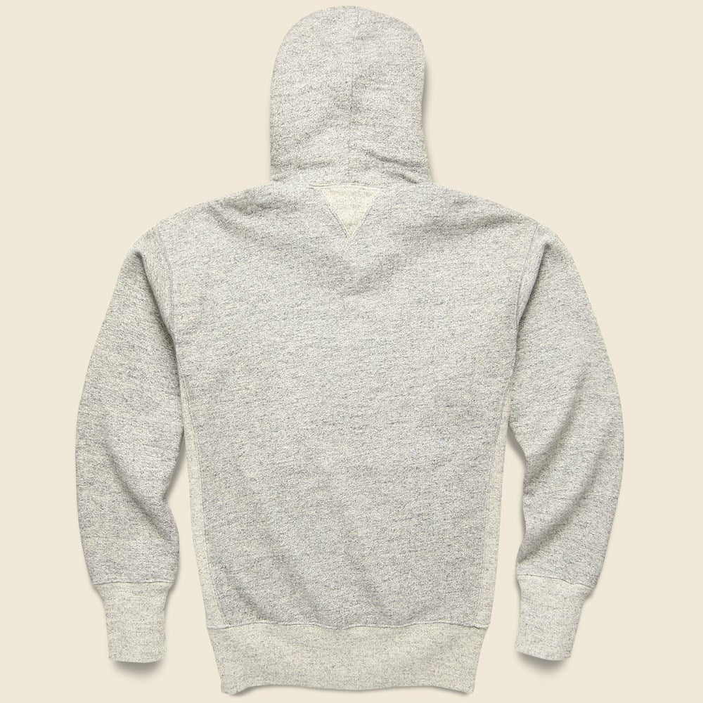 Fleece Hoodie - Grey Heather - RRL - STAG Provisions - Tops - Fleece / Sweatshirt