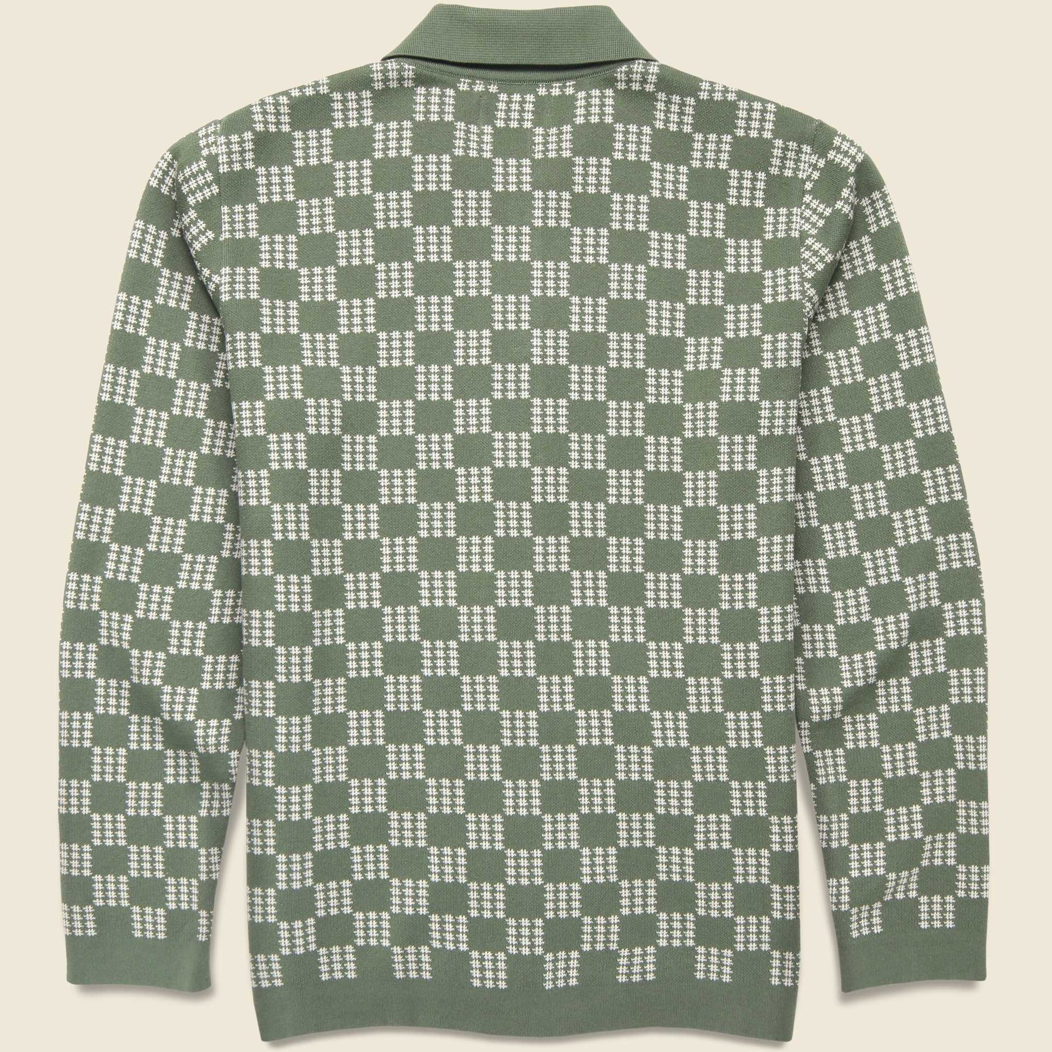 Zig Criss Cross Cardigan - Green - Far Afield - STAG Provisions - Tops - Sweater