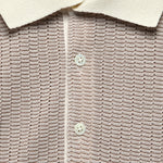 Washi Knit Polo - Off White - BEAMS+ - STAG Provisions - Tops - S/S Knit