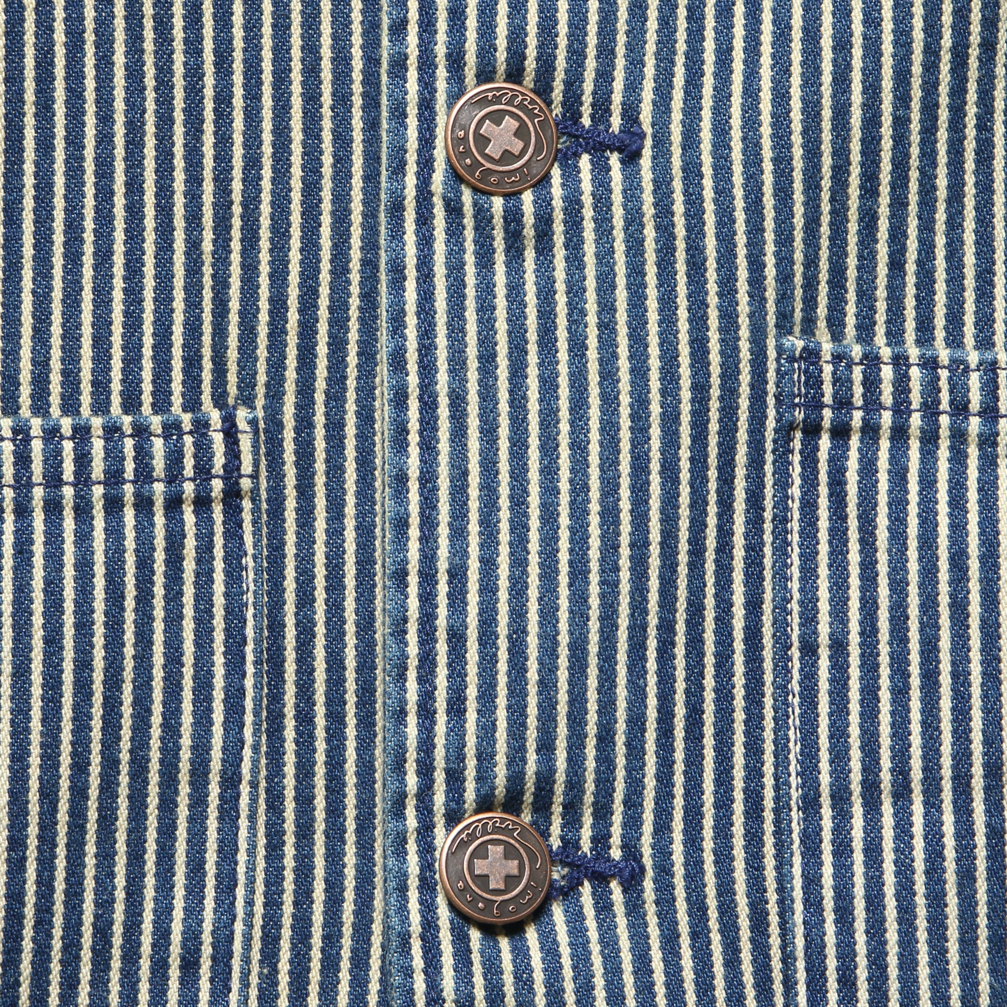 
                          Utility Coat - Hickory Stripe - Imogene + Willie - STAG Provisions - Outerwear - Coat / Jacket
                        