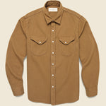 Hayes Pearl Snap Shirt - Whisper - Imogene + Willie - STAG Provisions - Tops - L/S Woven - Solid