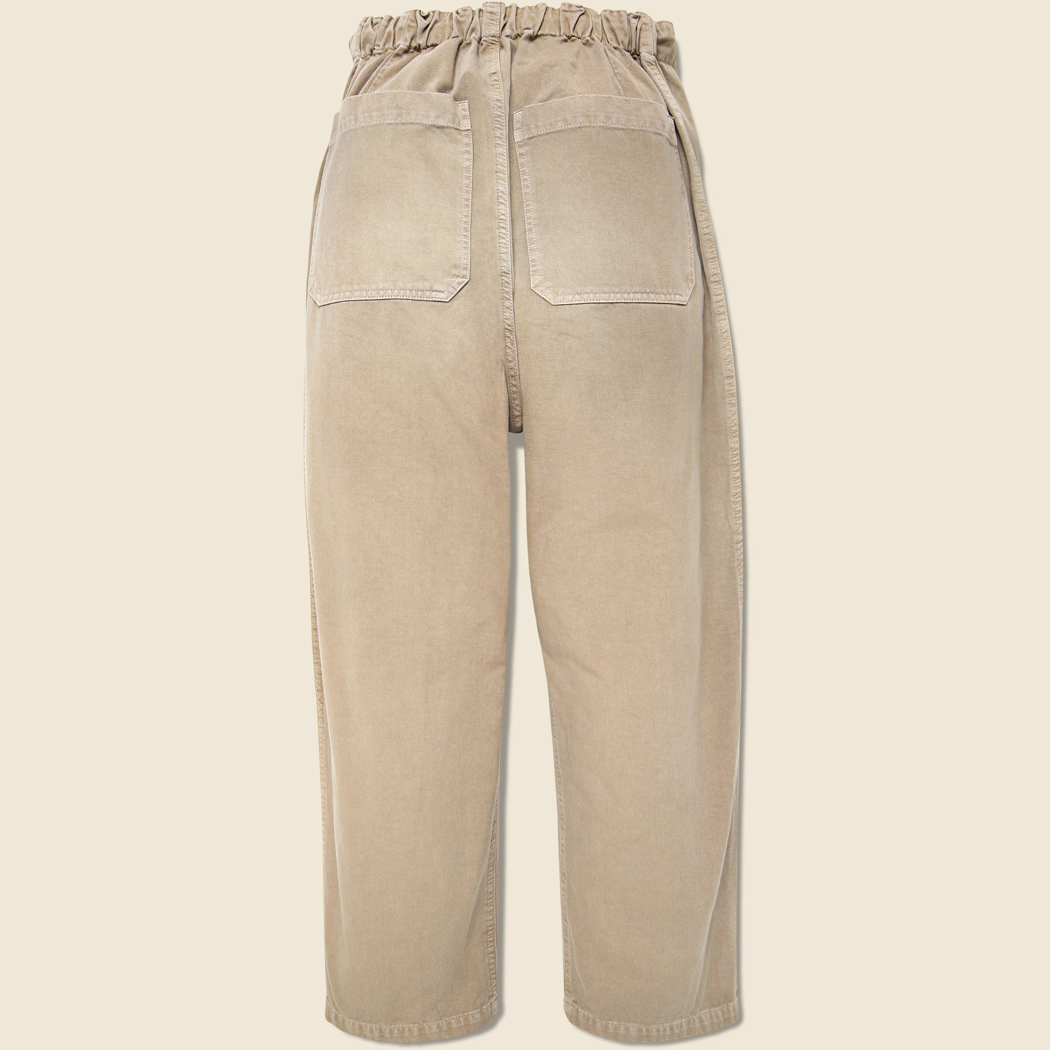 Katsuragi Easy Pant - Beige - Kapital - STAG Provisions - Pants - Twill