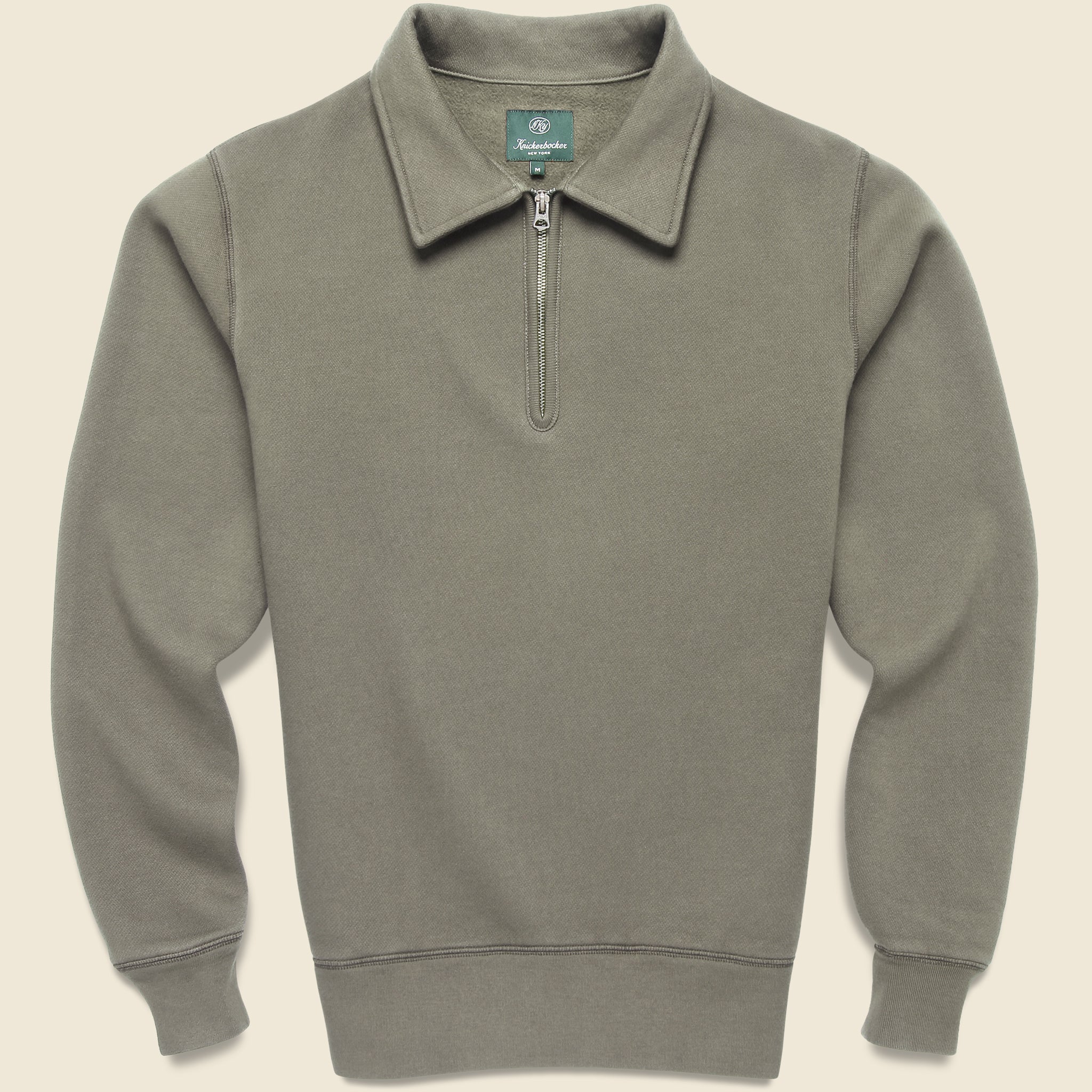 50s Quarter Zip - Laurel - Knickerbocker - STAG Provisions - Tops - Fleece / Sweatshirt