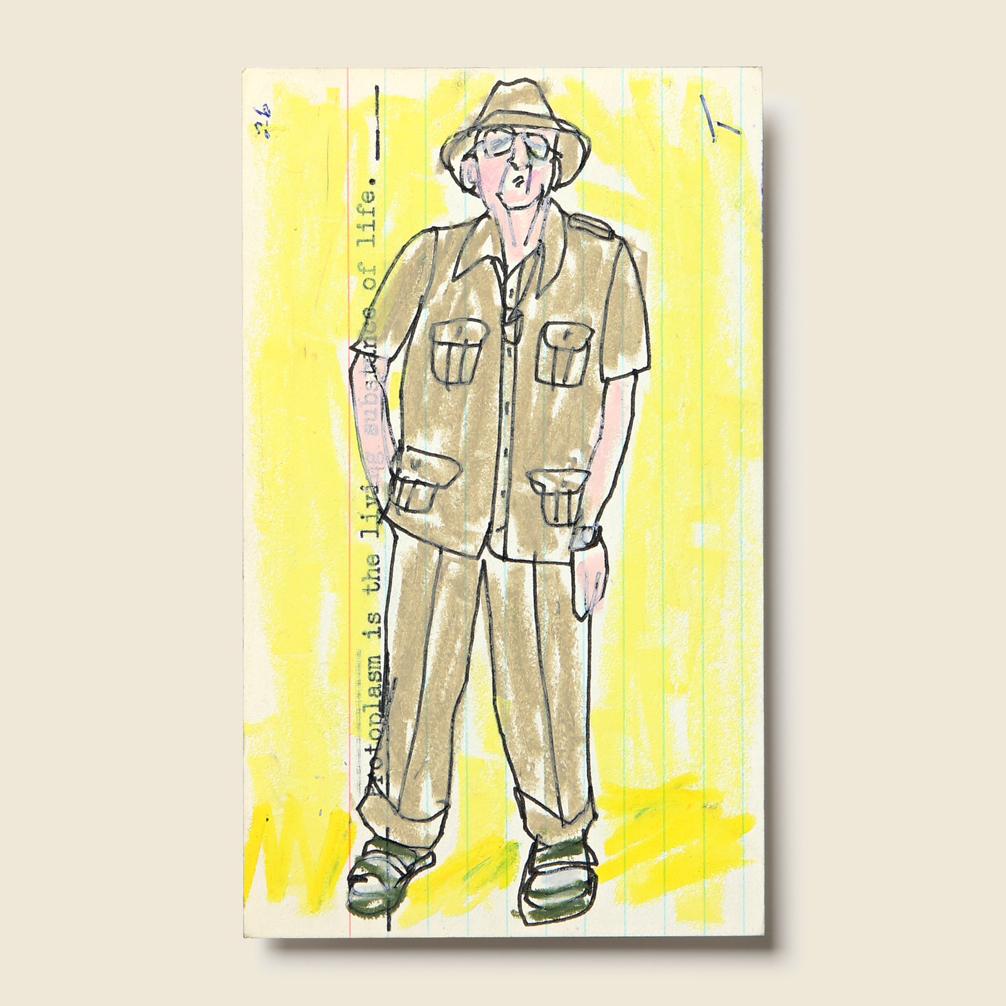 Figure Sketch #1 - Vintage - STAG Provisions - One & Done - Art