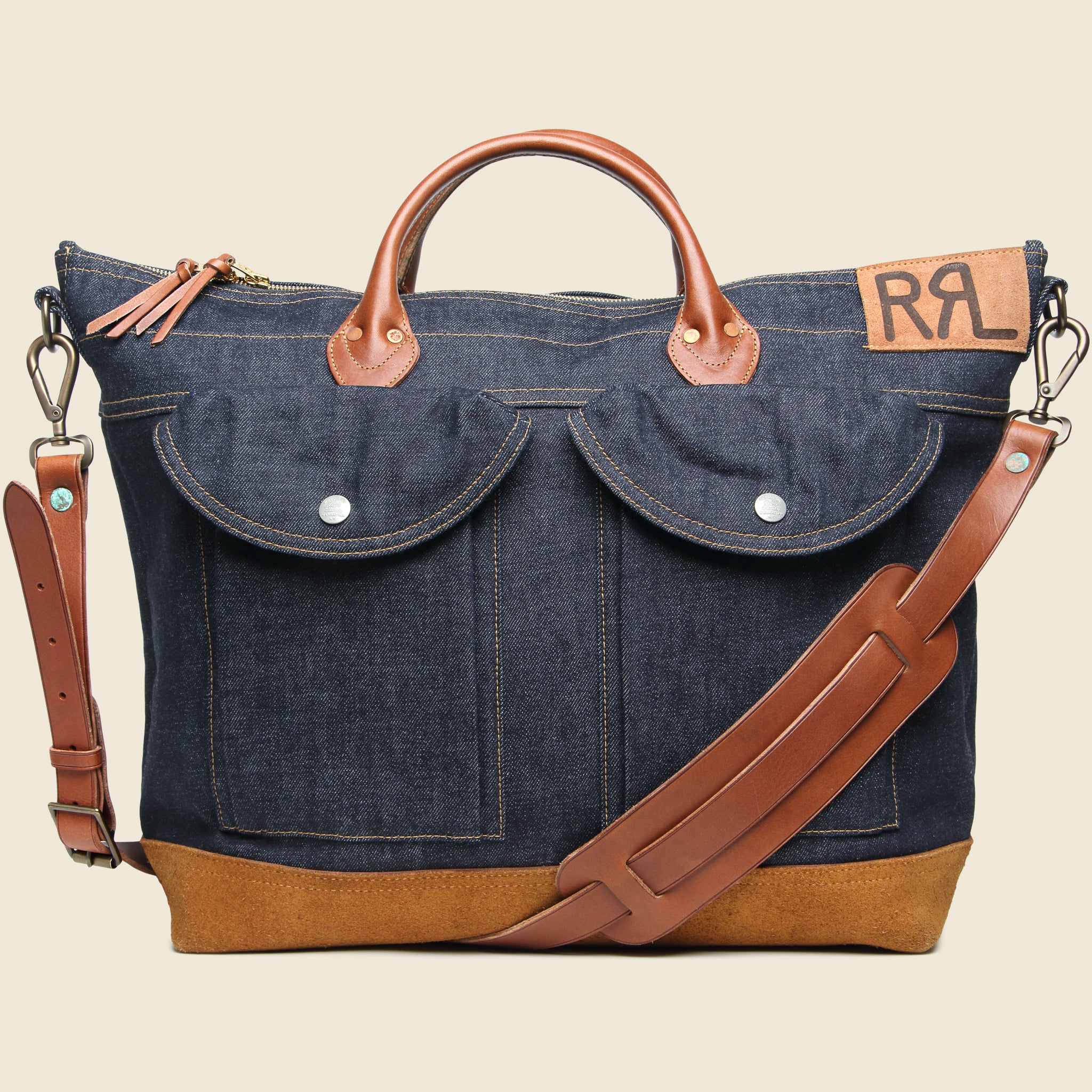 Dayton Bag - Indigo - RRL - STAG Provisions - Accessories - Bags / Luggage