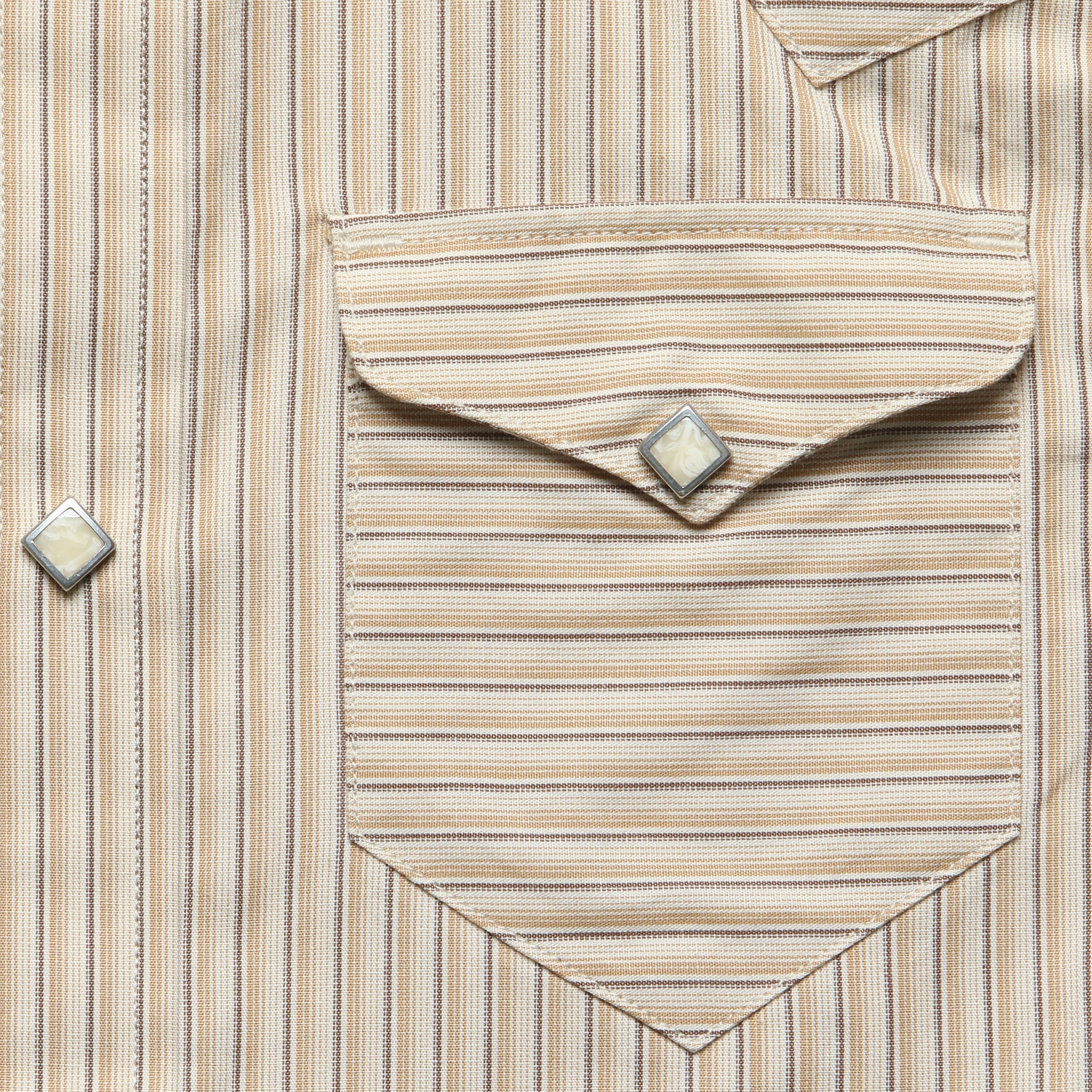 Slim Fit Phoenix Western Shirt - Brown - RRL - STAG Provisions - Tops - L/S Woven - Other Pattern