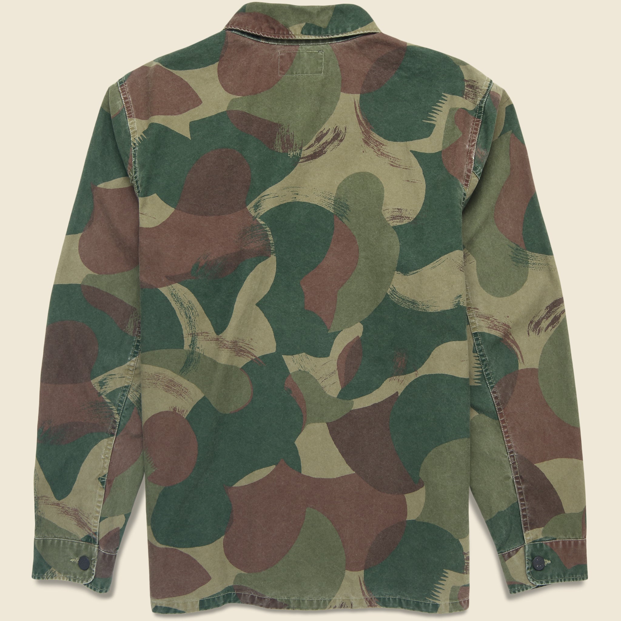 Regiment Overshirt - Camo - RRL - STAG Provisions - Tops - L/S Woven - Overshirt