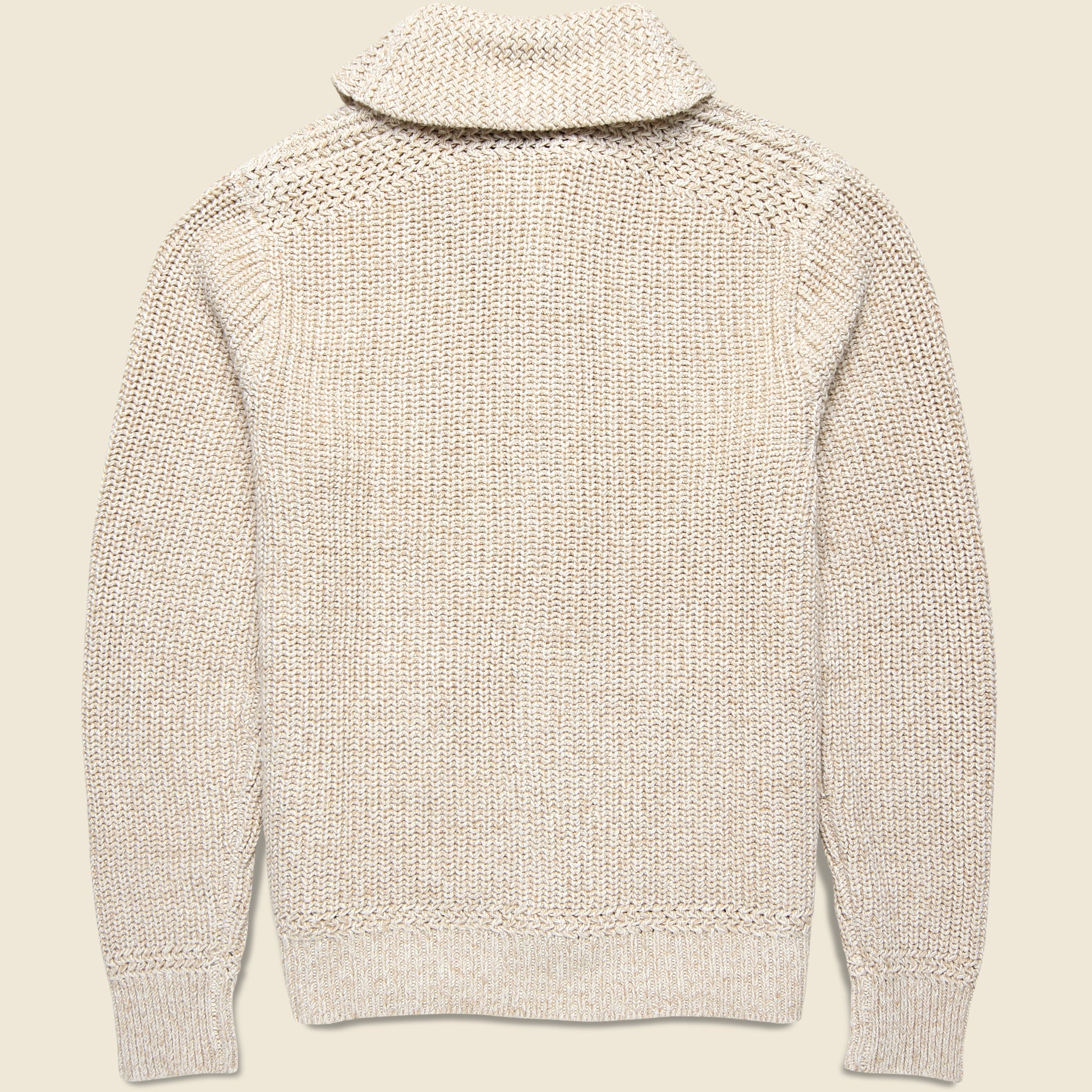 Shawl Collar Cardigan - Cream - RRL - STAG Provisions - Tops - Sweater