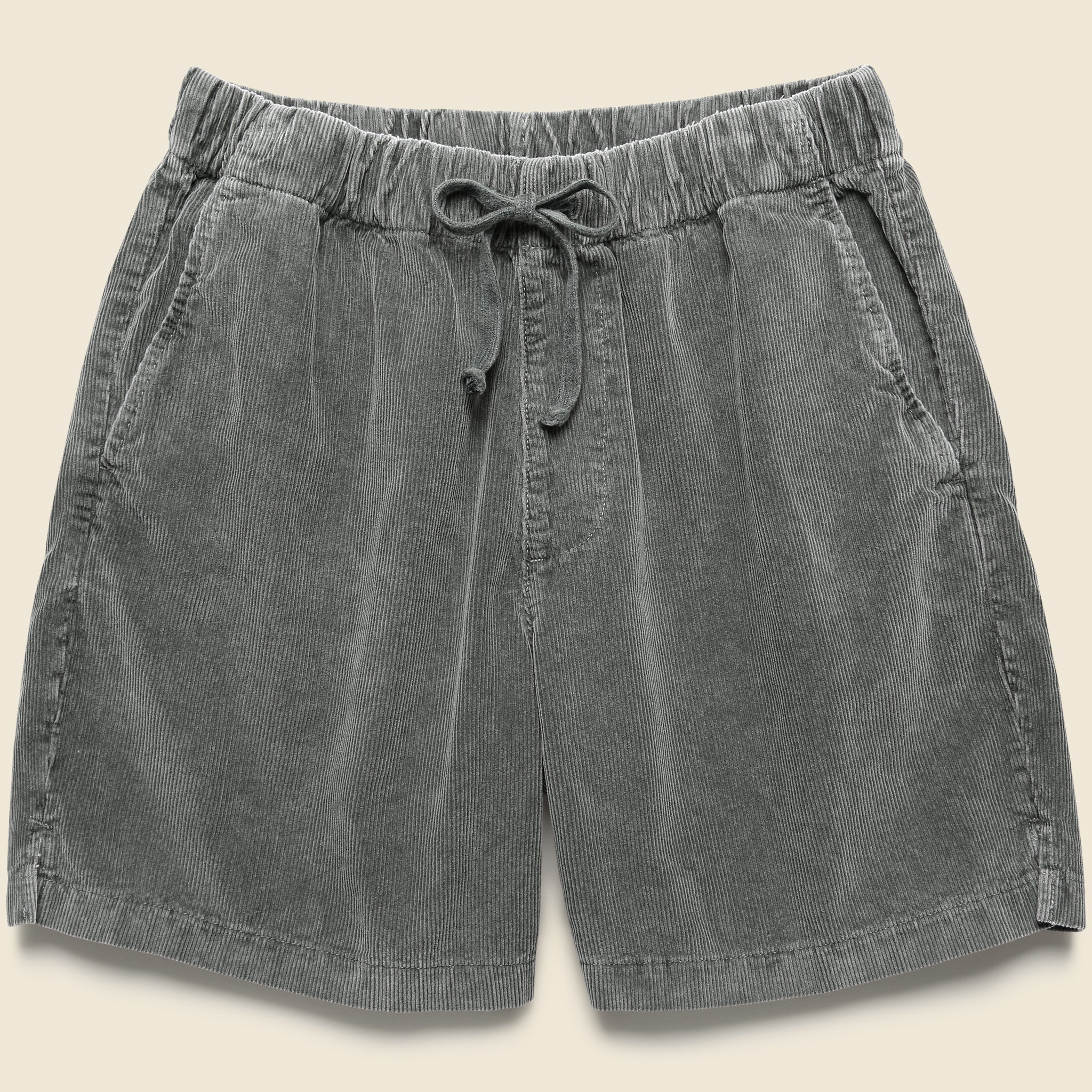 6" Corduroy Easy Shorts - Black - Save Khaki - STAG Provisions - Shorts - Lounge
