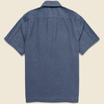 Surplus Shirt - Dark Navy Sateen - Taylor Stitch - STAG Provisions - Tops - S/S Woven - Solid