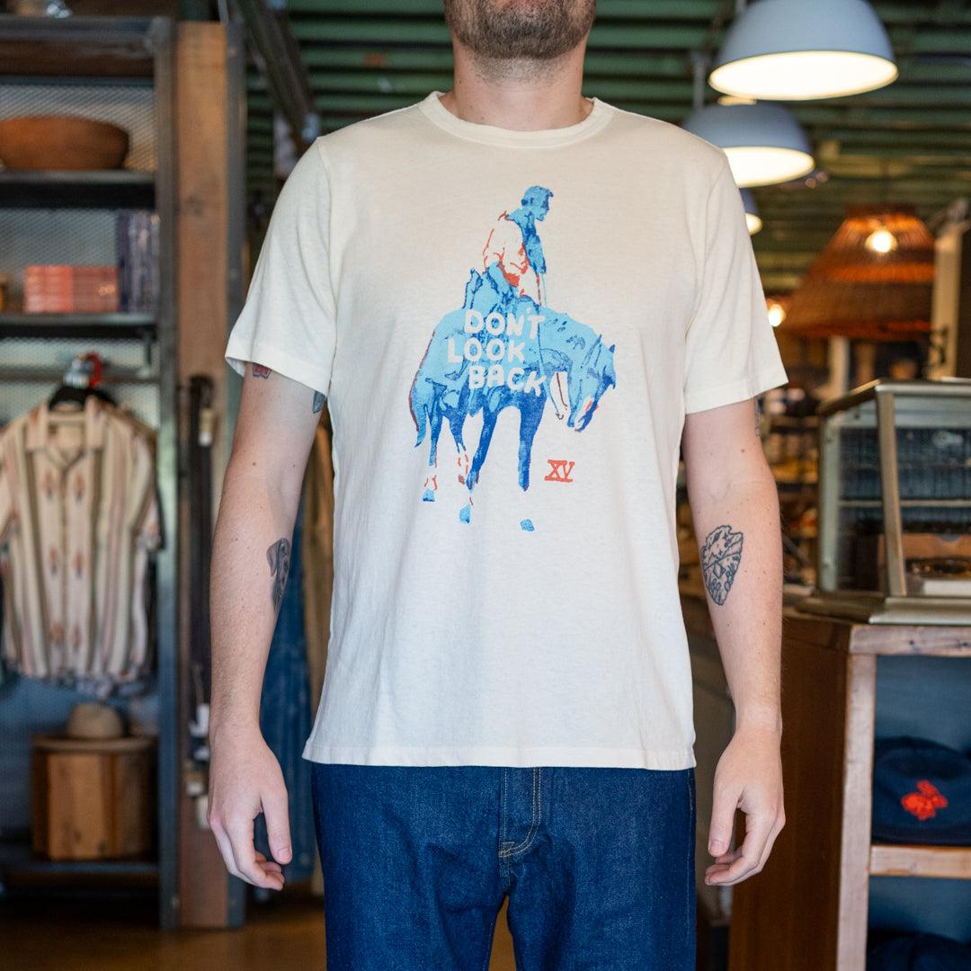 
                          Don't Look Back Tee - Vintage White - Imogene + Willie - STAG Provisions - Tops - S/S Tee - Graphic
                        