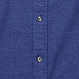 Band Collar Chambray Shirt - Indigo - BEAMS+ - STAG Provisions - Tops - L/S Woven - Solid