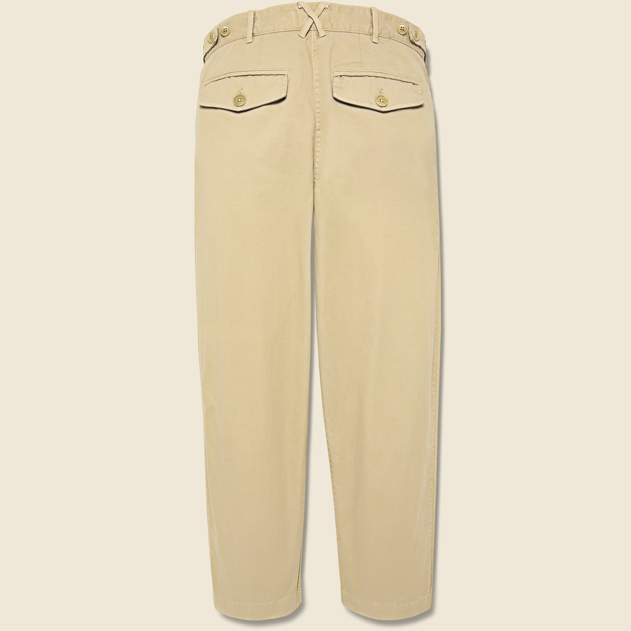 Flat Front Chino - Vintage Khaki - Alex Mill - STAG Provisions - Pants - Twill