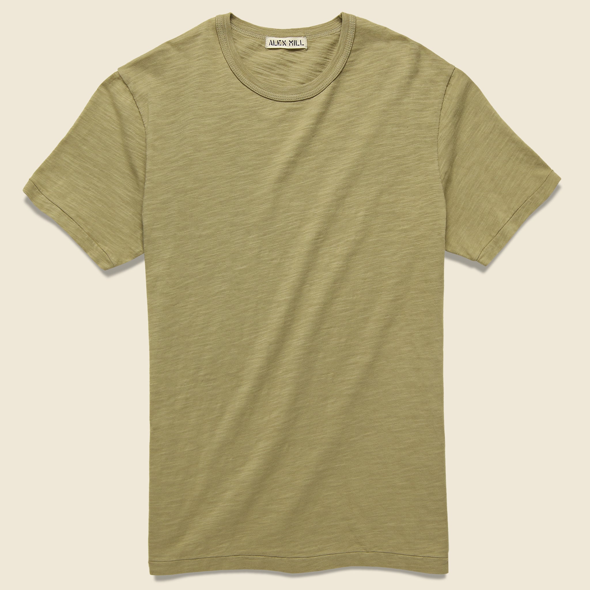 New Standard Crew Tee - Vintage Khaki - Alex Mill - STAG Provisions - Tops - S/S Tee