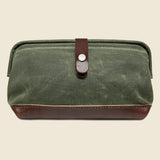 No. 257 Snap Dopp Kit - Olive/Brown - BILLYKIRK - STAG Provisions - Accessories - Bags / Luggage