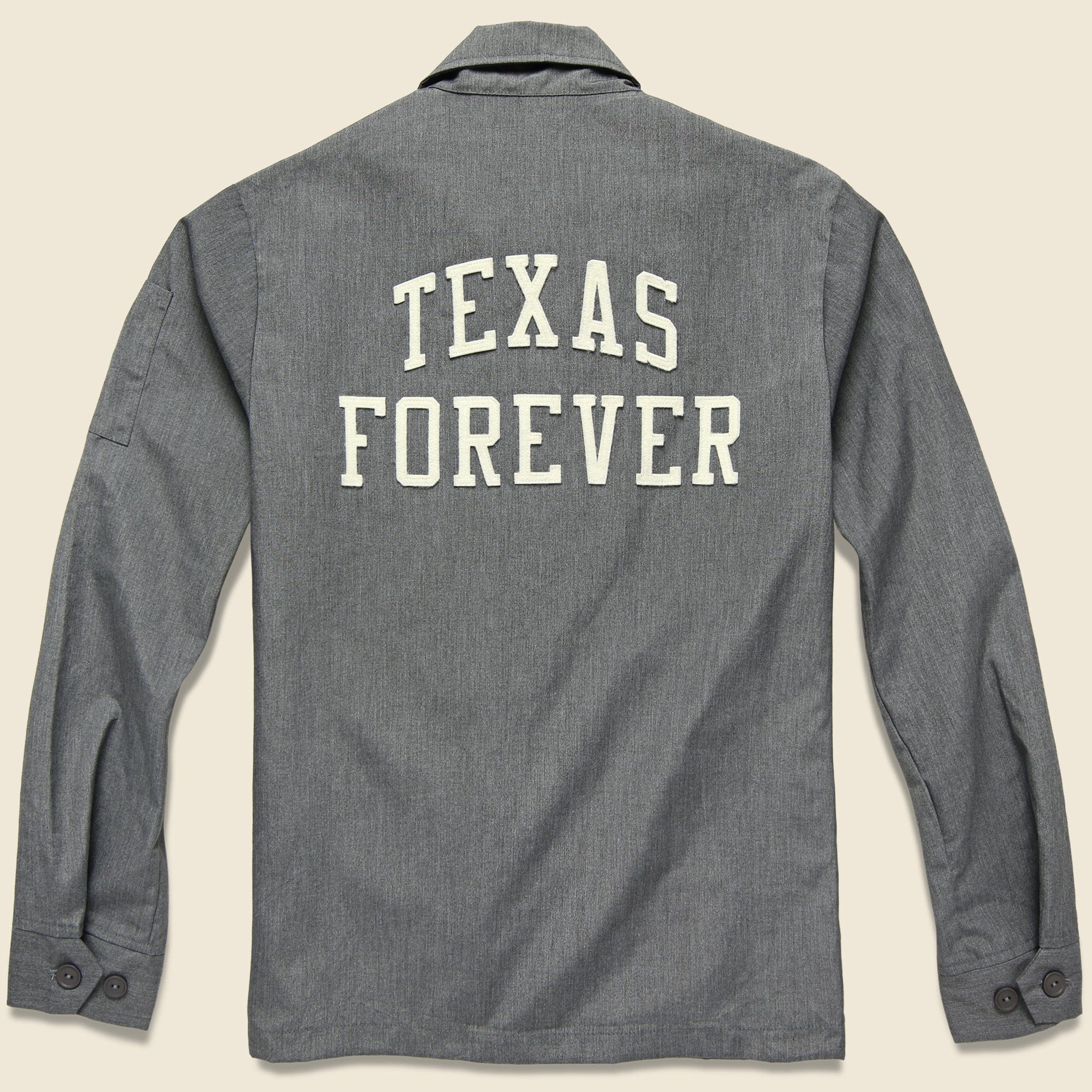 Texas Forever Work Jacket - Grey - Ebbets Field Flannels - STAG Provisions - Outerwear - Coat / Jacket