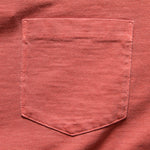 Garment Dye Pocket Tee - Faded Red - Faherty - STAG Provisions - Tops - S/S Tee