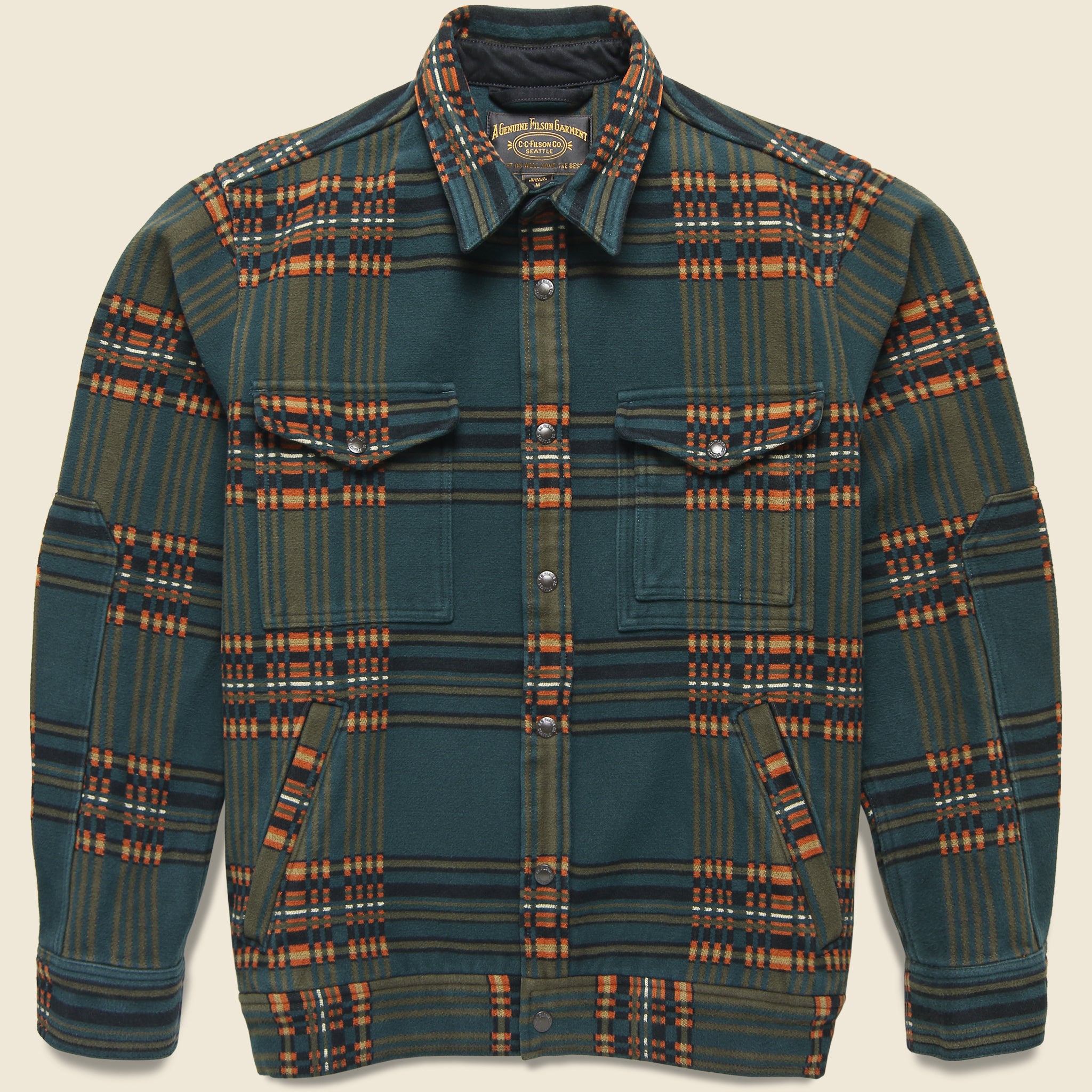 Beartooth Camp Jacket - Fir/Copper - Filson - STAG Provisions - Outerwear - Coat / Jacket