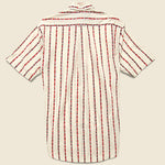 Maritime Messaging Shirt - White - Gitman Vintage - STAG Provisions - Tops - S/S Woven - Other Pattern