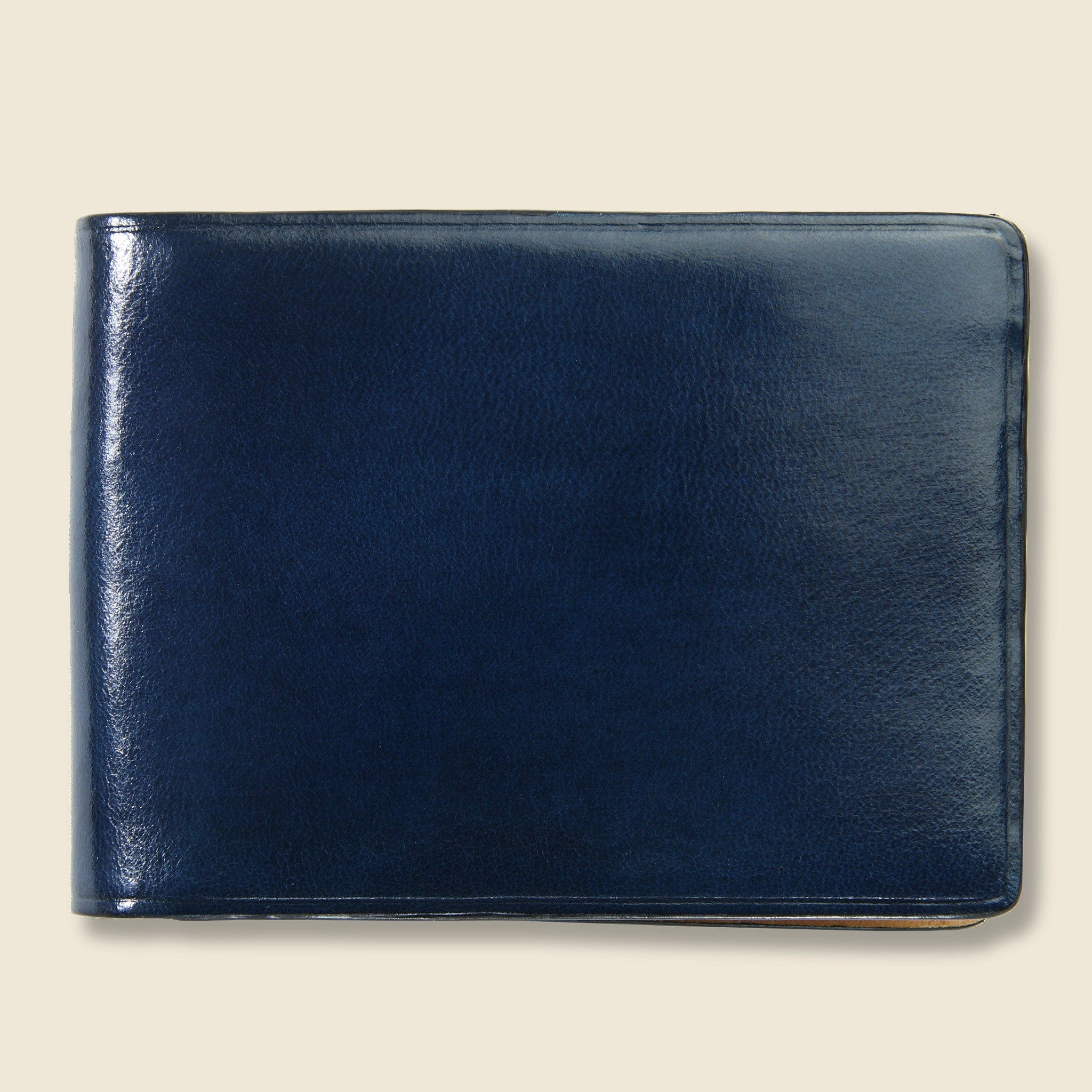 Small Bi-Fold Wallet - Navy - Il Bussetto - STAG Provisions - Accessories - Wallets