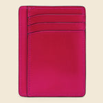 Card and Document Case - Fuchsia - Il Bussetto - STAG Provisions - Accessories - Wallets