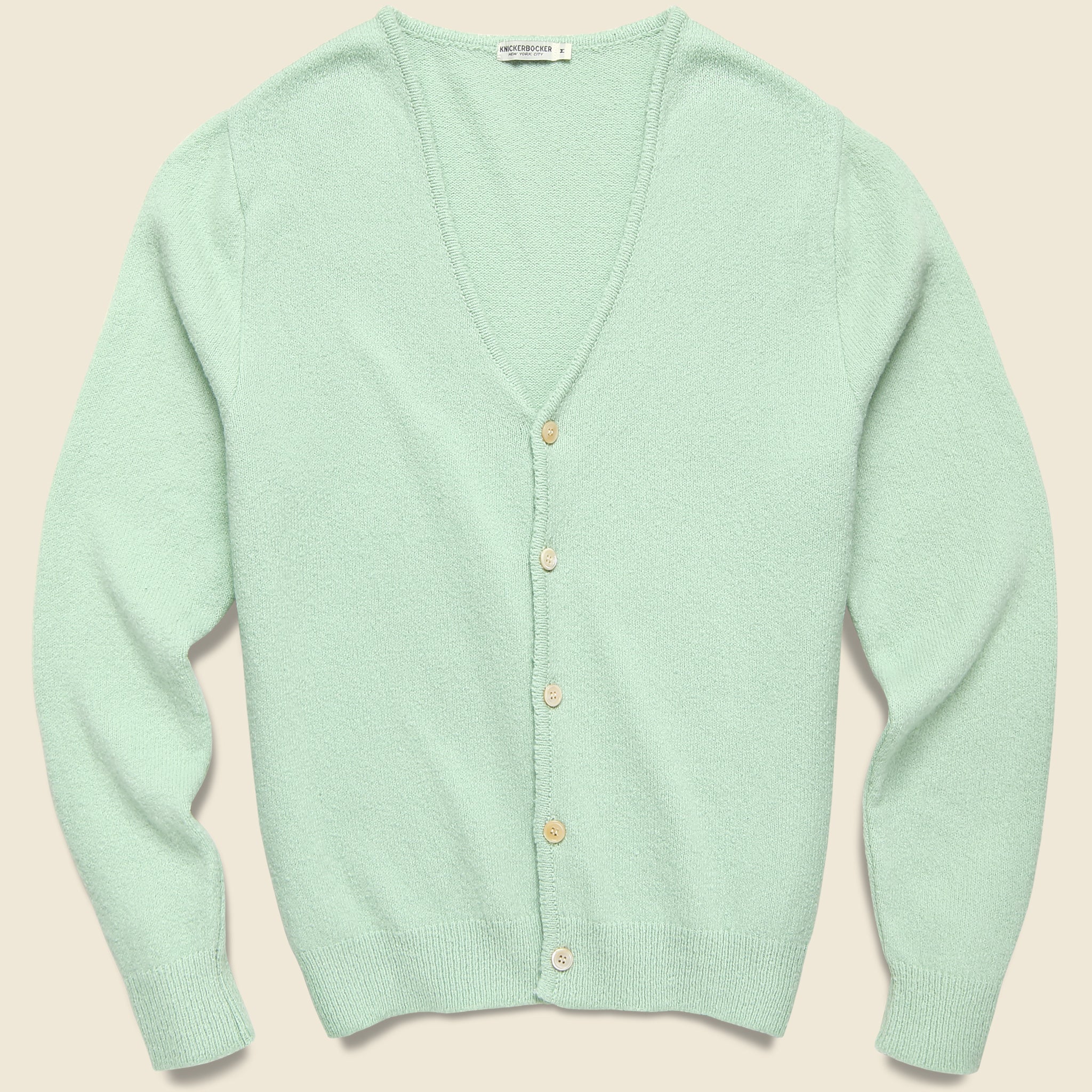 Boucle Cardigan - Mint - Knickerbocker - STAG Provisions - Tops - Sweater