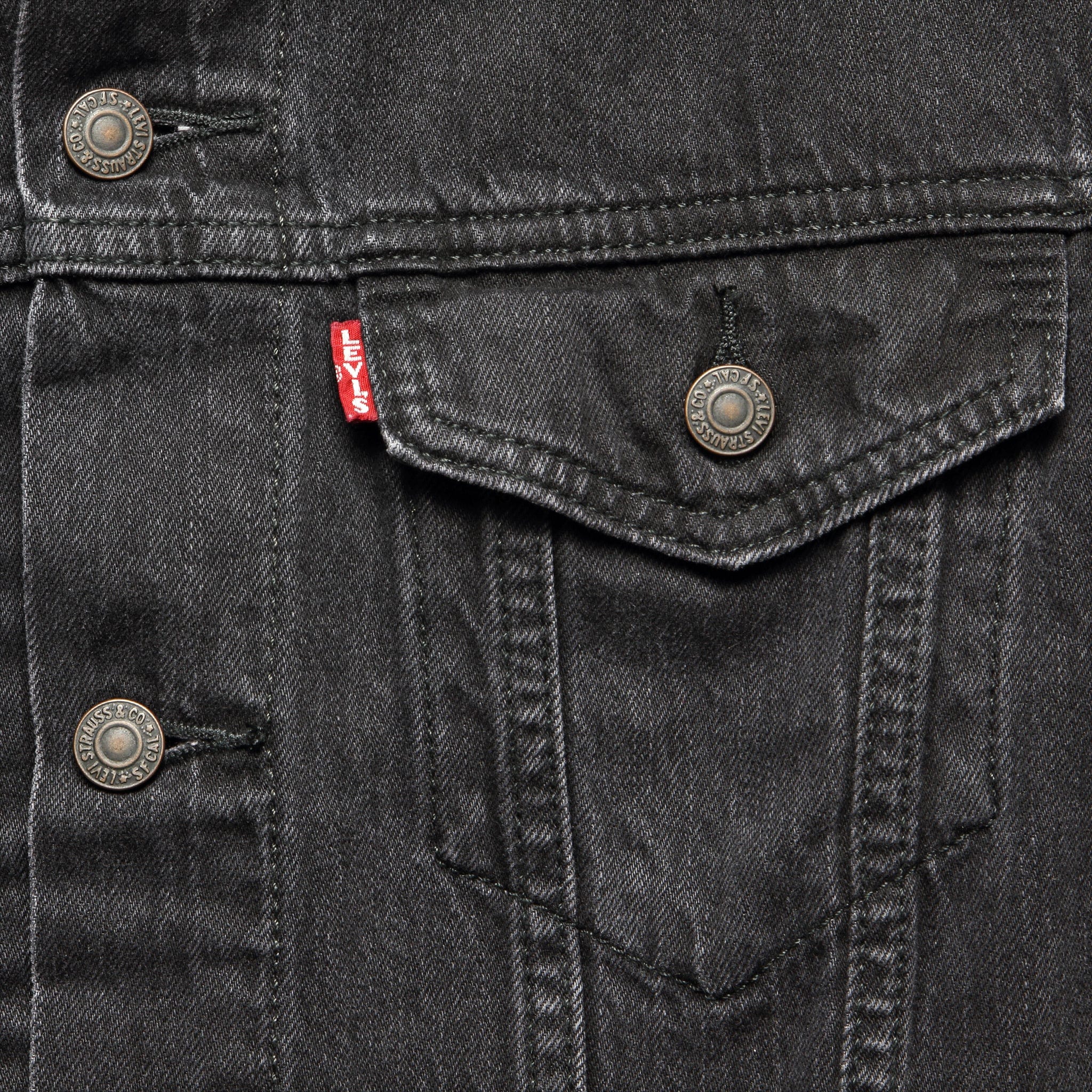 Trucker Jacket - Liquorice - Levis Premium - STAG Provisions - Outerwear - Coat / Jacket
