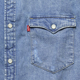 Barstow Western Shirt - Light Denim - Levis Premium - STAG Provisions - Tops - S/S Woven - Solid