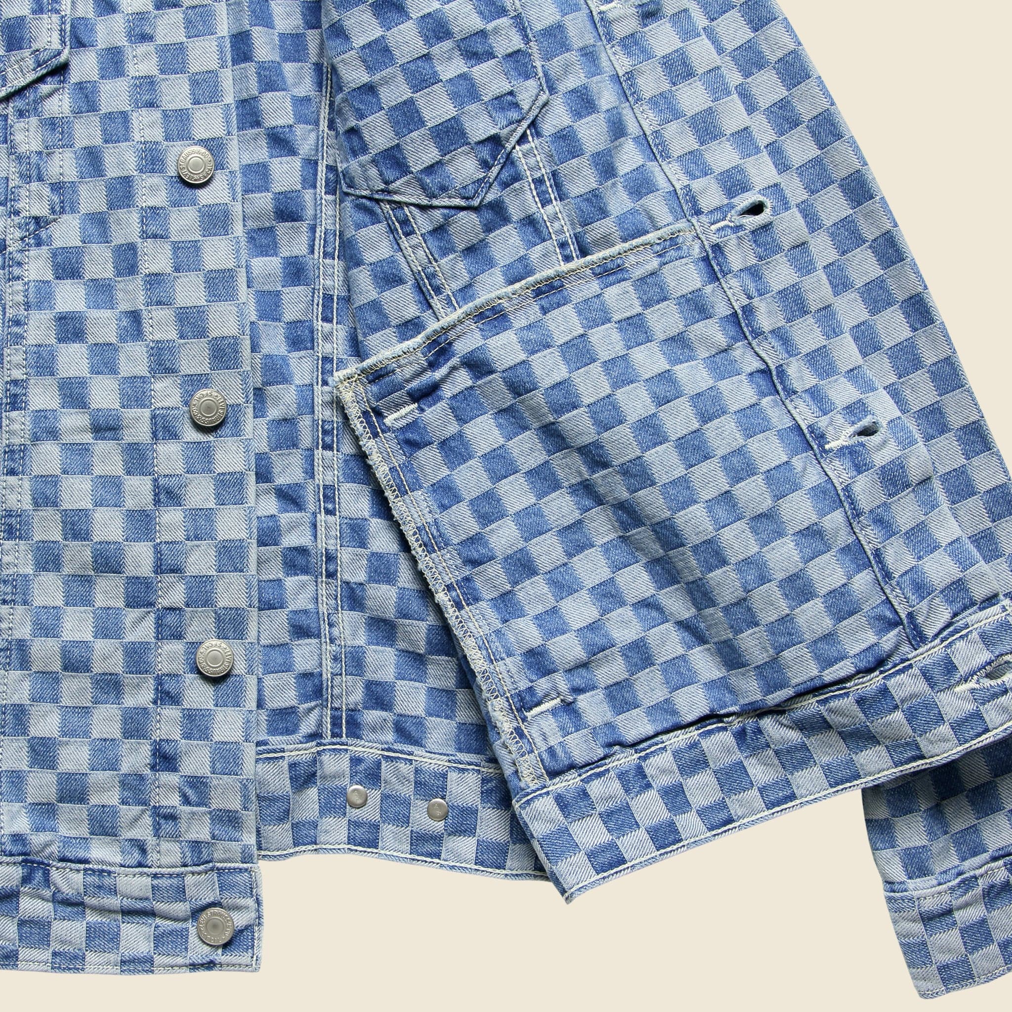 Trucker Jacket - Checkmate - Levis Premium - STAG Provisions - Outerwear - Coat / Jacket