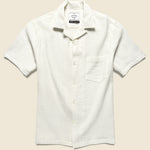 Flam√© Shirt - Off White - Portuguese Flannel - STAG Provisions - Tops - S/S Woven - Solid