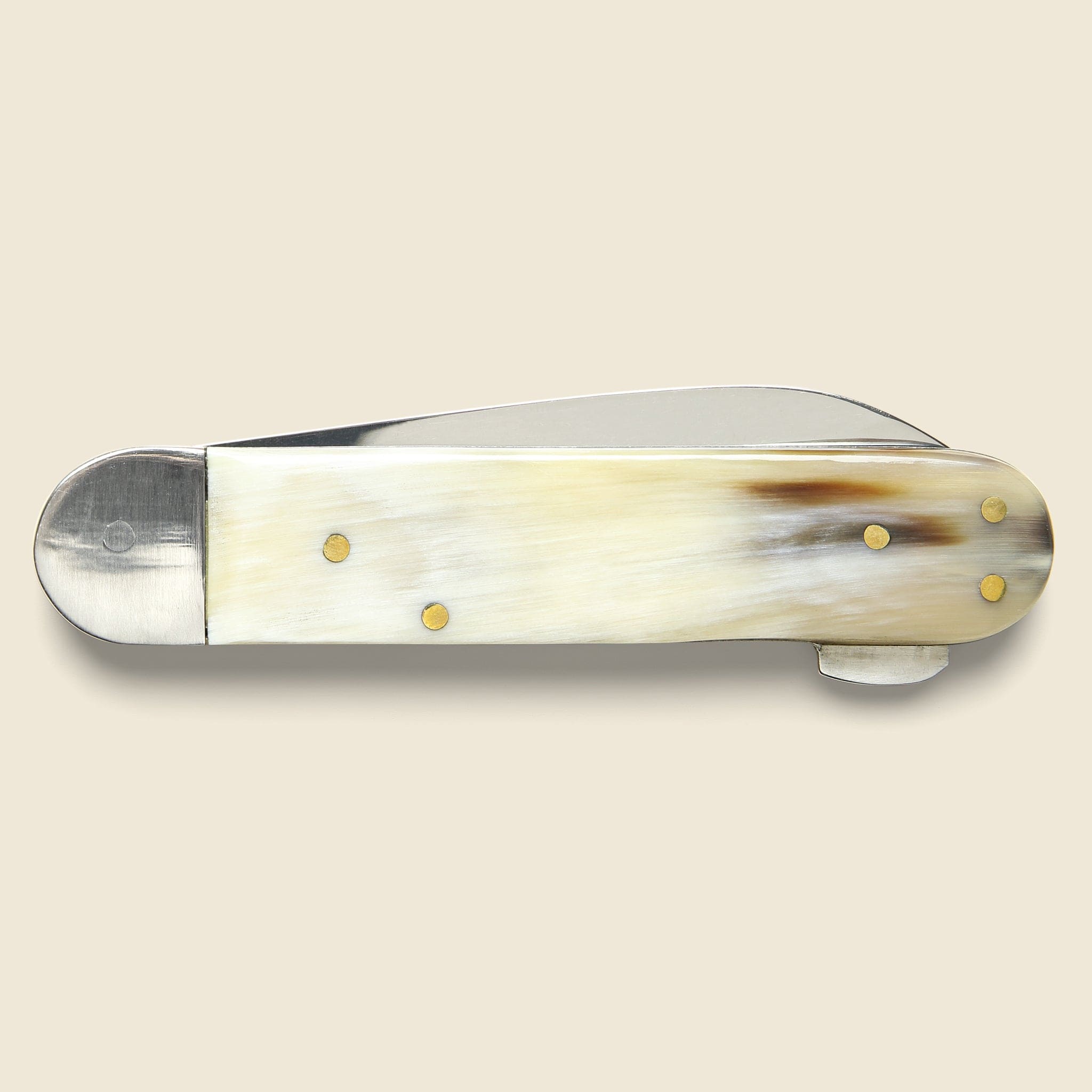 Single-Blade Horn Handle Knife - Roost - STAG Provisions - Gift - Knife