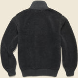 Sherpa Car Coat - Black - RRL - STAG Provisions - Outerwear - Coat / Jacket