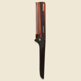 Tortoise Folding Comb - Grooming - STAG Provisions - Home - Chemist - Hair Care