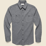 Utility Shirt - Salt & Pepper Twill - Taylor Stitch - STAG Provisions - Tops - L/S Woven - Solid
