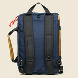 Commuter Briefcase - Navy/Brown Leather - Topo Designs - STAG Provisions - Accessories - Bags / Luggage